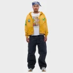 HMDD Zip Hoodie Yellow (3)