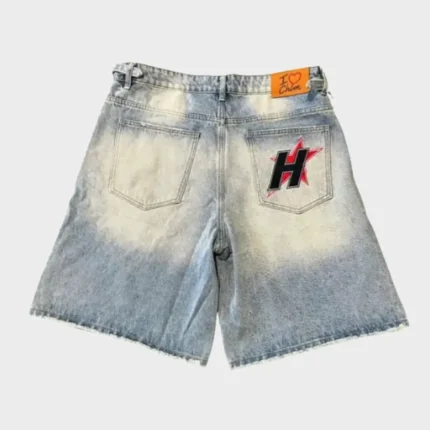 HMDD H Star Crystal Jort Shorts (1)