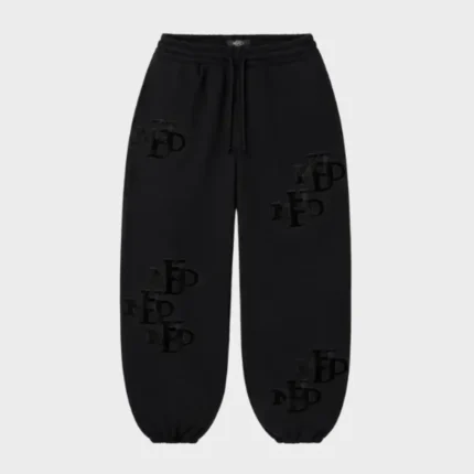 Hmdd Black Patch Pants