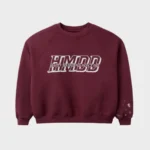 Hmdd Burgundy Club Crewneck (1)