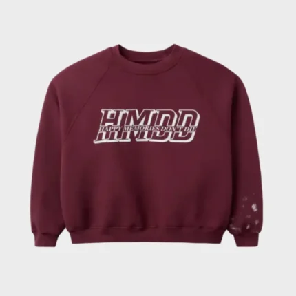 Hmdd Burgundy Club Crewneck (1)