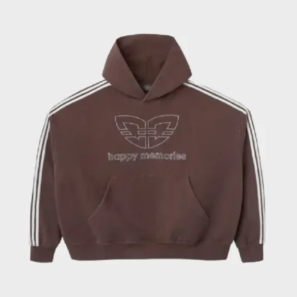 Hmdd Butterfly Hoodie Brown