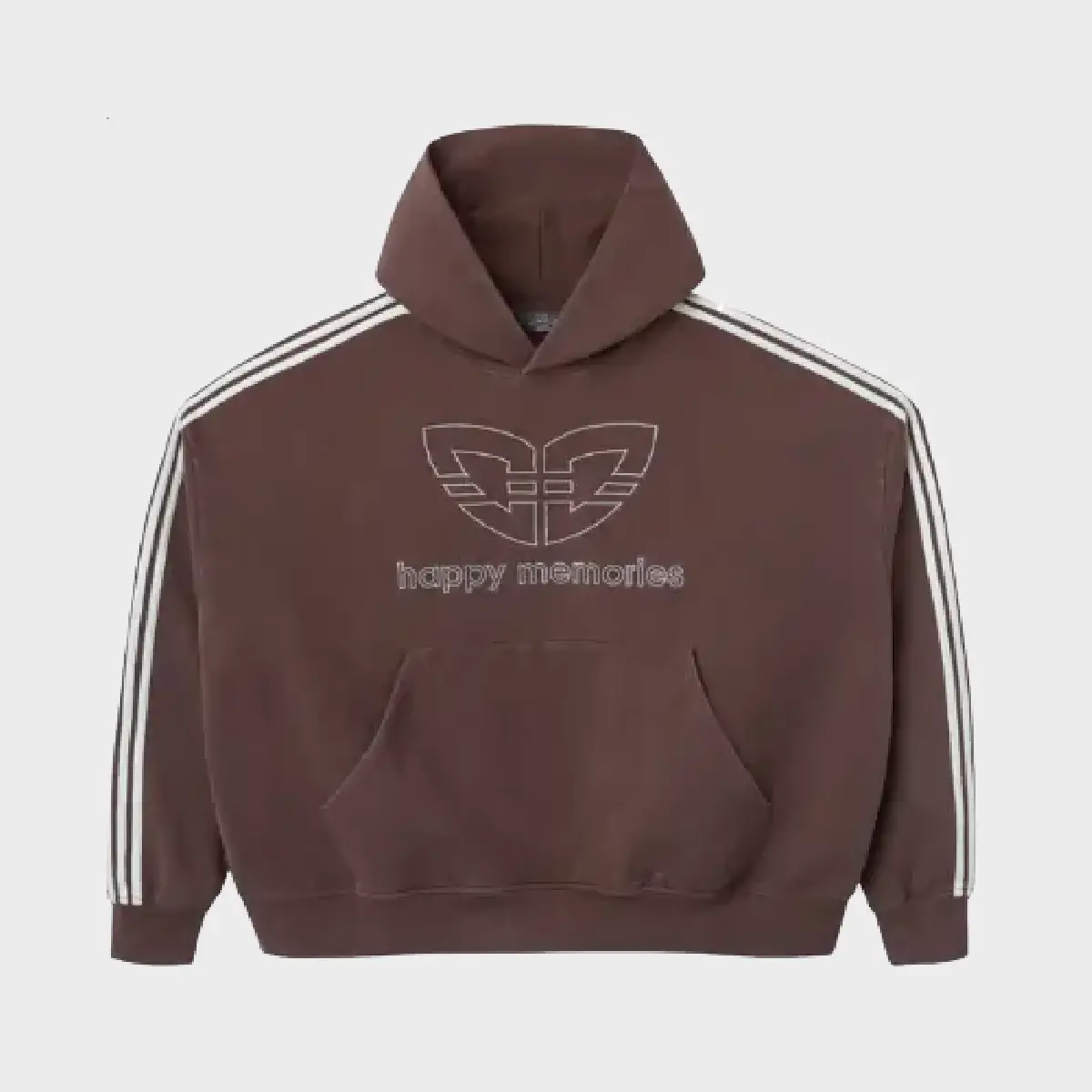 Hmdd Butterfly Hoodie Brown