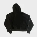 Hmdd Flower Studded Hoodie Black (2)