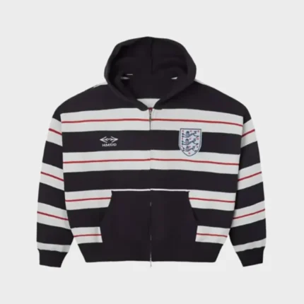 Hmdd Ingerland Futbol Zip Hoodie