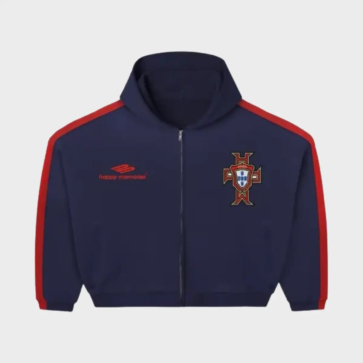 Hmdd Lisbon Racing 10 Zip Up Hoodie (1) Hmdd Lisbon Racing 10 Zip Up Hoodie (1)