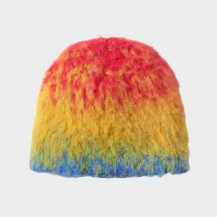 Hmdd Mohair Rainbow Beanie