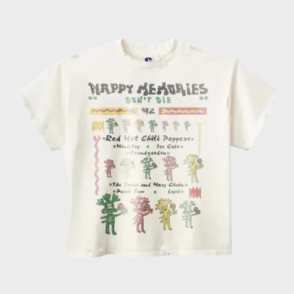 Hmdd Rasta Festival Vintage Tee Cream Hmdd Rasta Festival Vintage Tee Cream