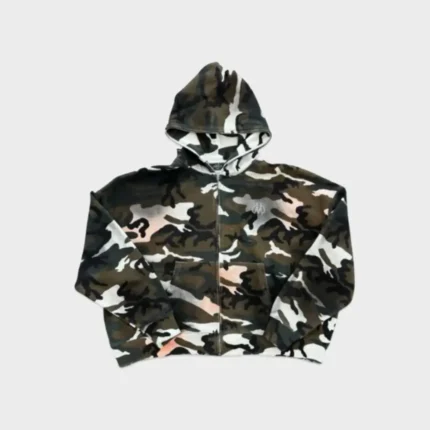 Hmdd Thermal Zip Up Hoodie Camo