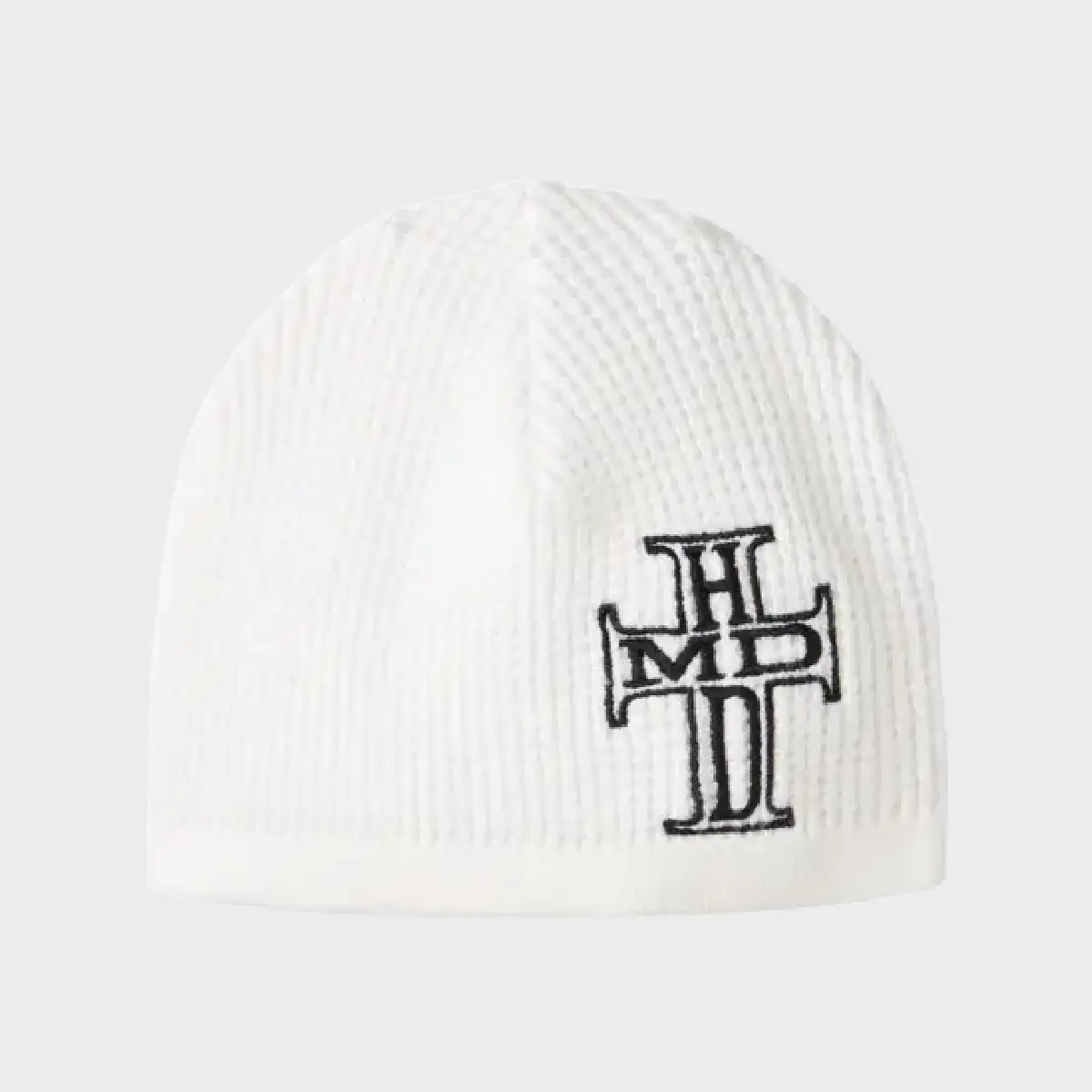 Hmdd White Holy Cross Beanie Hmdd White Holy Cross Beanie